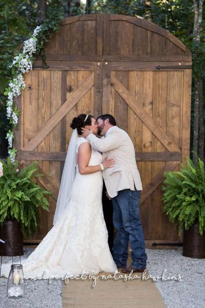 We have everything you need and more to perfect your wedding decor---from candles to rustic barn doors, you name it, we have it! 