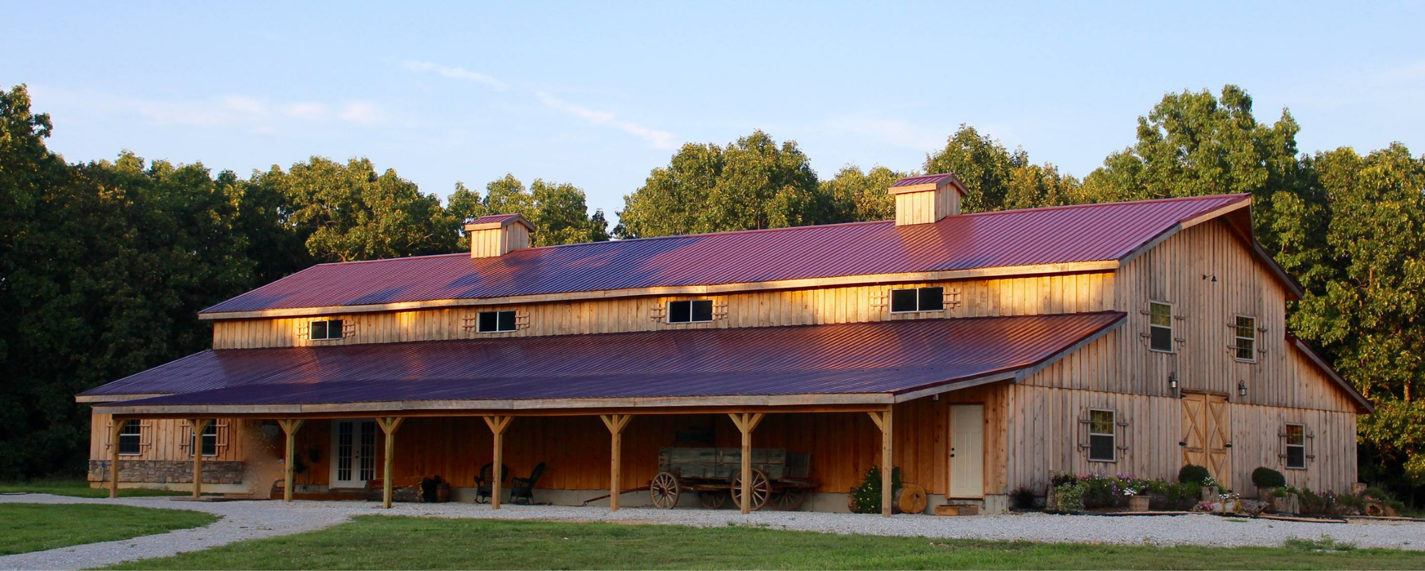beautiful rustic barn